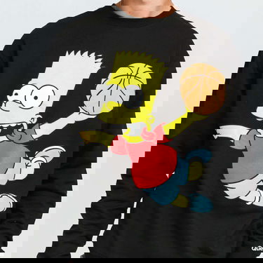 Mikina MARKET The Simpsons Air Bart Crewneck Čierna | CTM1960082 / 0001, 4