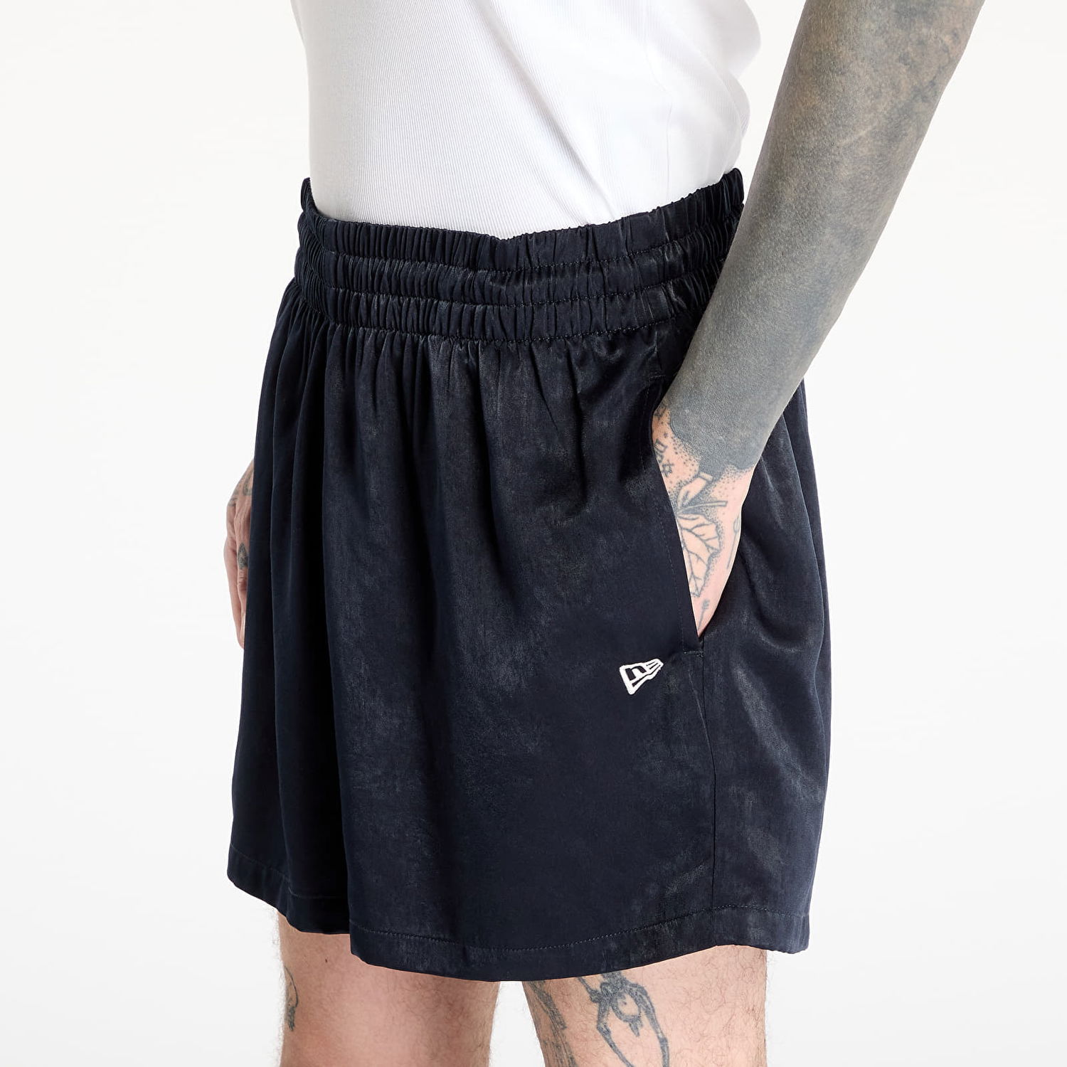 Šortky New Era Woven Shorts Čierna | 60596616, 1
