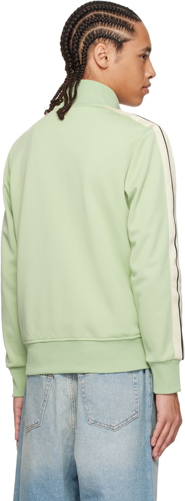 Bomber bunda Palm Angels Palm Angels Embroidered Logo Track Jacket Zelené | PMBD058S25FAB0015303, 2