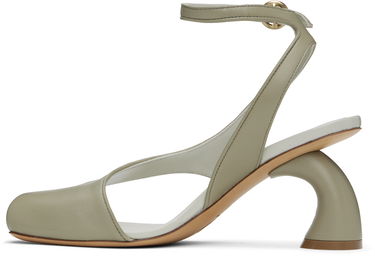 Doplnky Dries Van Noten Dries Van Noten Asymmetrical Heeled Sandals Zelené | WS251-1304-112, 2