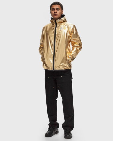 Pláštenka Comme des Garçons Comme des Garçons PLAY Hooded Rain Jacket Metalická | AZ-J508-051-1, 2