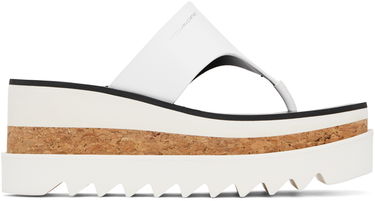 Tenisky a topánky Stella McCartney Sneak-Elyse Platform Thong Sandals Biela | 810362AP00P0, 0