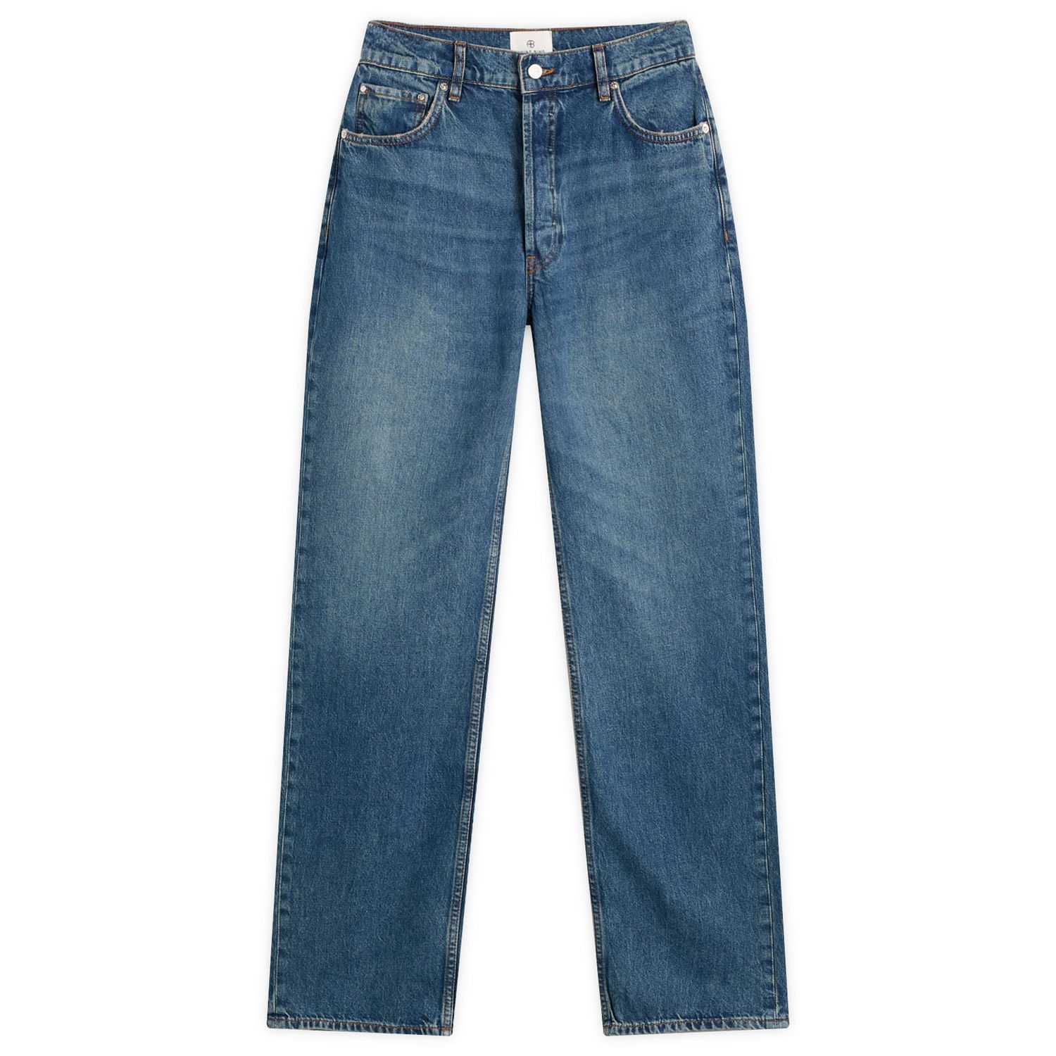 Džínsy Anine Bing Gavin Long Jeans Modrá | A-06-11480-WHD53, 1