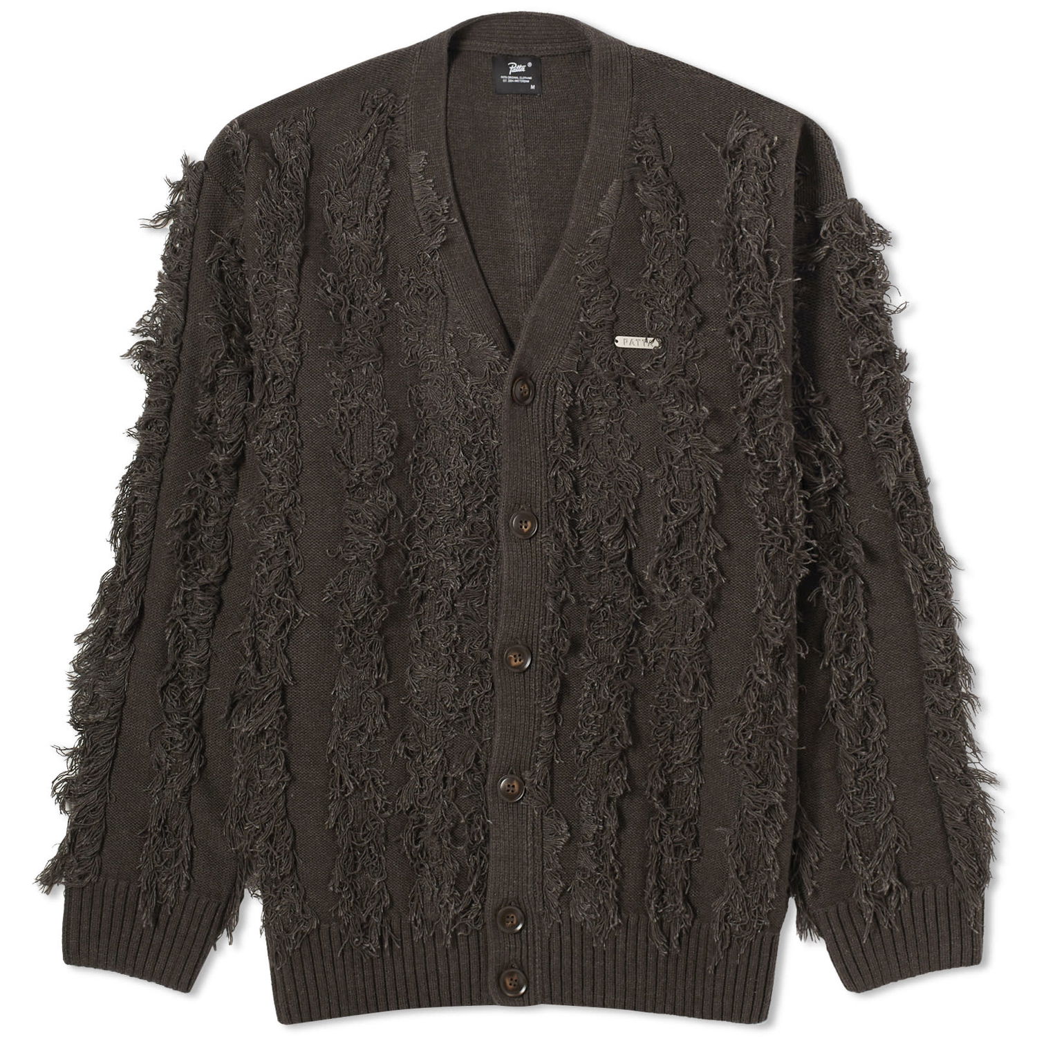 Sveter Patta Fringed Cardigan Čierna | POC-SS24-391-0243-086, 0