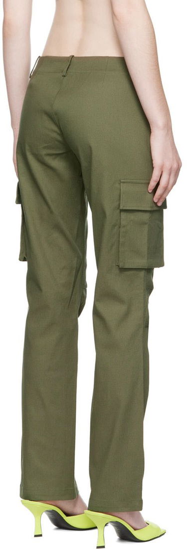 Cargo nohavice Miaou Miaou Raven Cargo Trousers Zelené | 1019-CL-MOS-SC, 2