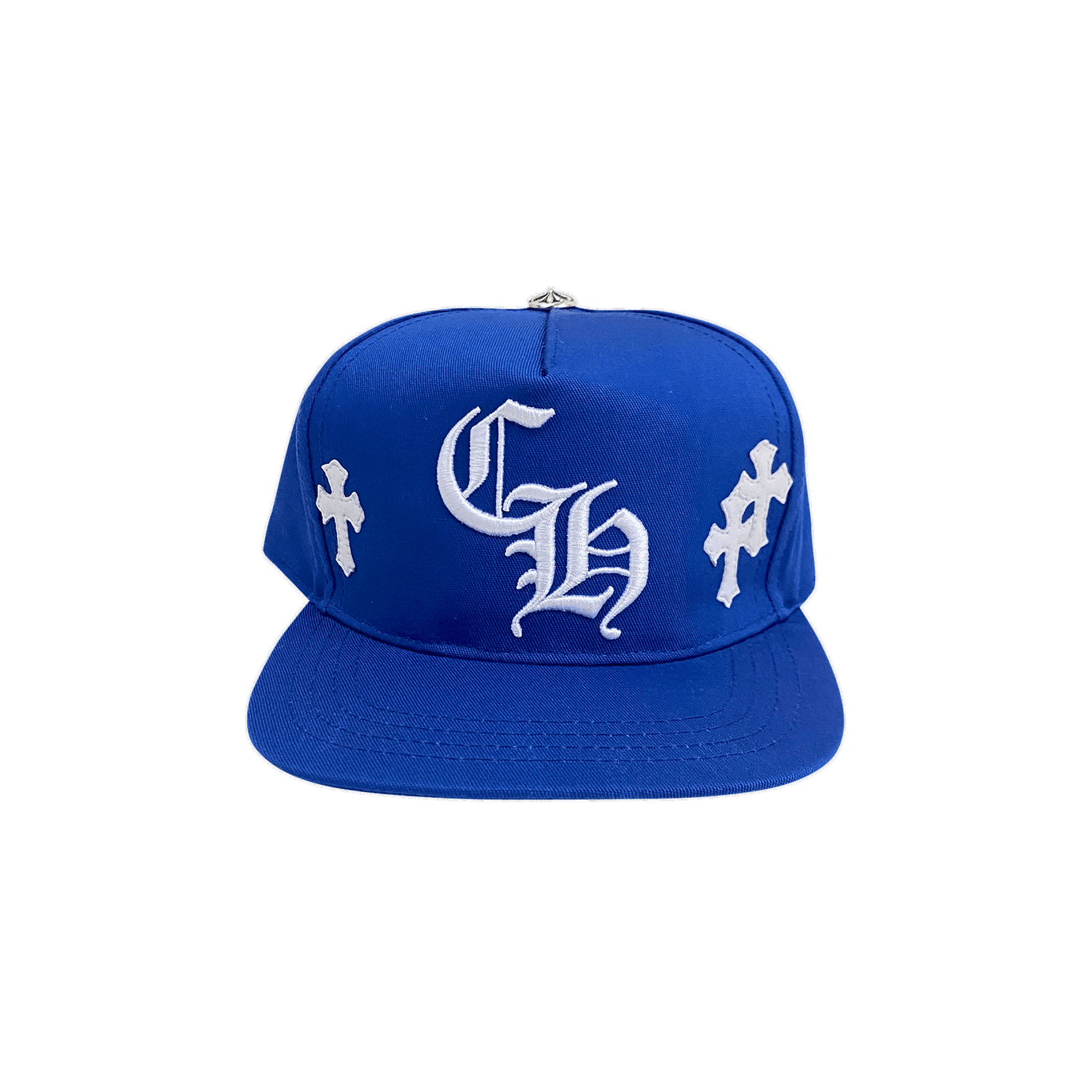 Šiltovka Chrome Hearts Cross Patch Baseball Hat Modrá | 1383 100000701CPBH BLUE, 0