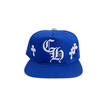 Šiltovka Chrome Hearts Cross Patch Baseball Hat Modrá | 1383 100000701CPBH BLUE, 0
