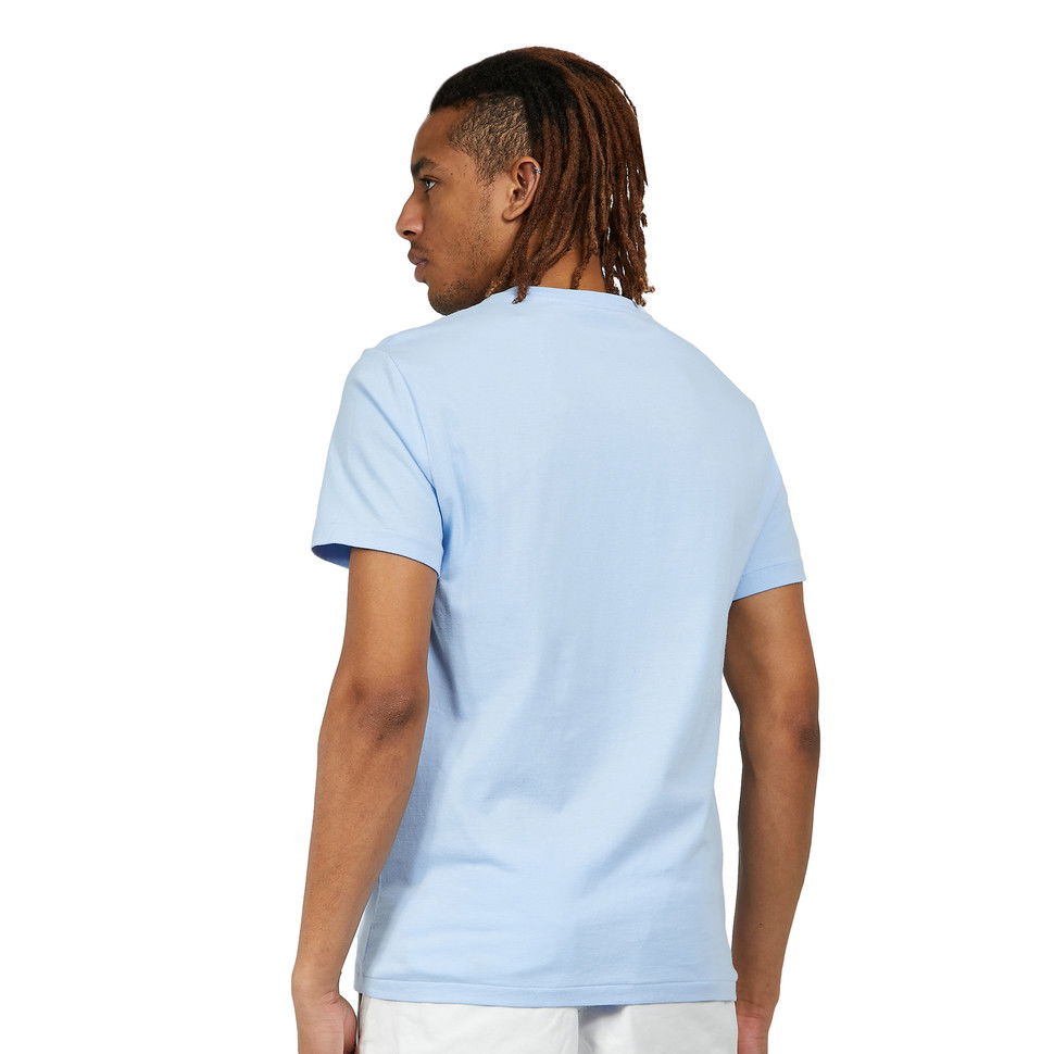 Tričko Polo by Ralph Lauren Custom Slim Fit Jersey Crewneck T-Shirt Modrá | 710671438252, 1