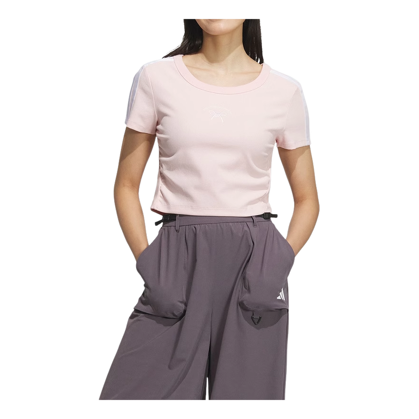 Tričko adidas Originals adidas Dance Cropped T-Shirt Ružová | JY7650