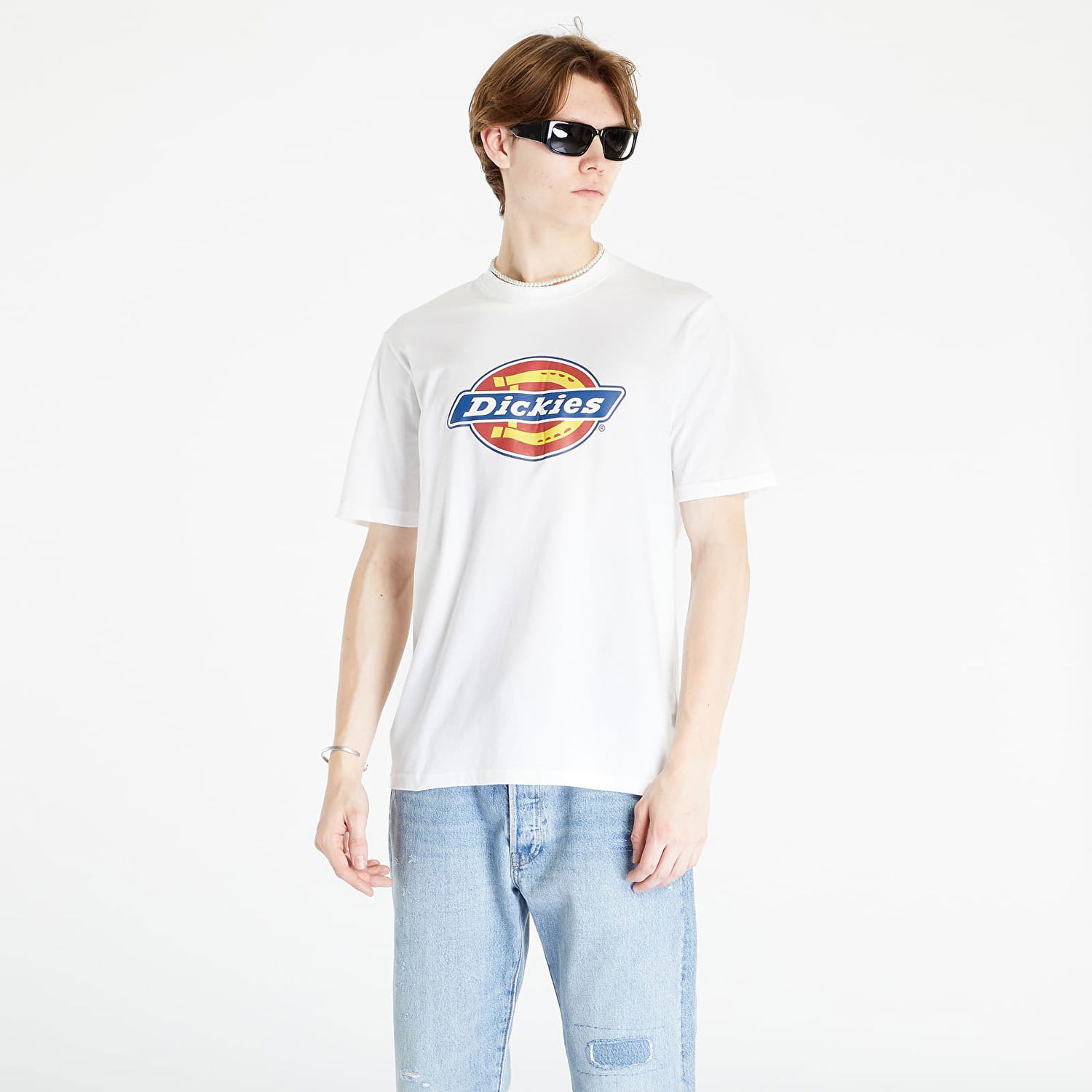 Tričko Dickies Icon Logo Short Sleeve Tee Biela | DK0A4XC9WHX1, 1