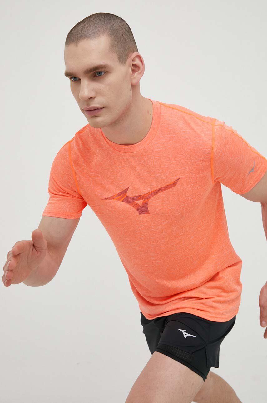Tričko Mizuno Core RB Tee Oranžová | J2GAA006, 0