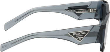 Slnečné okuliare Prada Triangle Logo Square-Frame Sunglasses Šedá | 0PR 10ZS 17T08Z54 8056262511435, 1