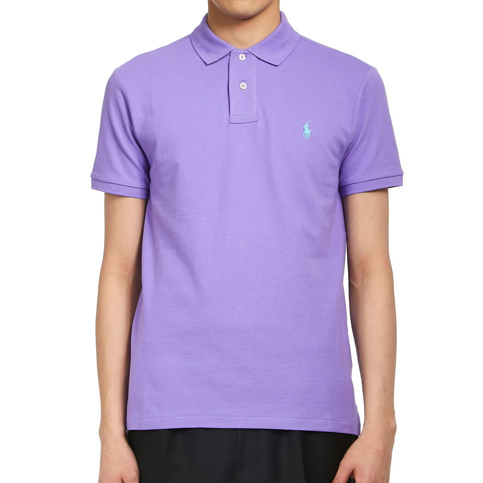 Polo tričko Polo by Ralph Lauren Knit Polo Fialová | 710795080029, 0