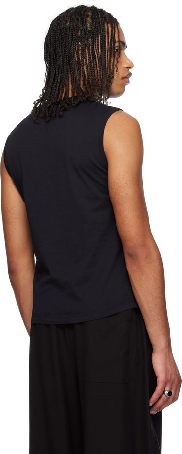 Tielko Ann Demeulemeester Ann Demeulemeester Ysewijn Smokey Eyes Tank Top Čierna | 2510-M-JTO05-41-FA206-099, 2