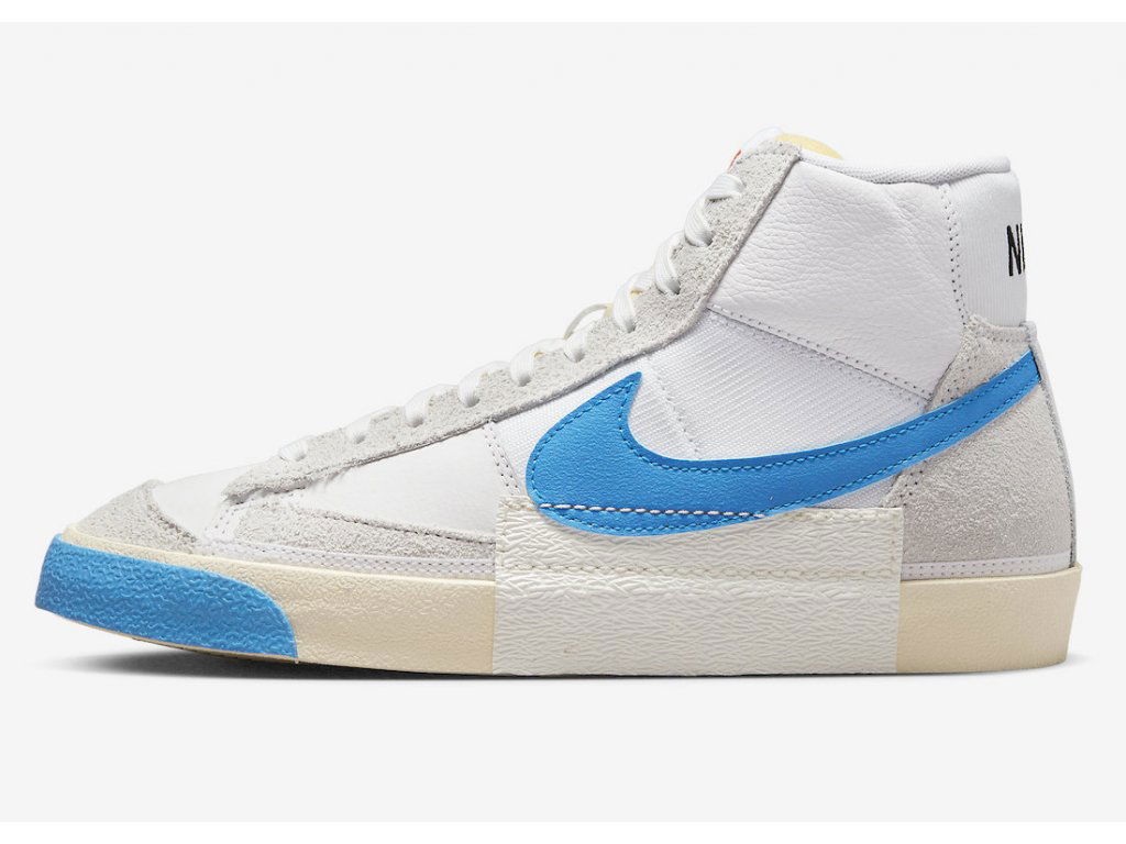 Tenisky a topánky Nike Blazer Mid Pro Club "Remastered Photo Blue" Biela | DQ7673-102, 0