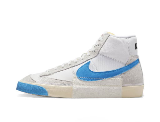 Tenisky a topánky Nike Blazer Mid Pro Club "Remastered Photo Blue" Biela | DQ7673-102