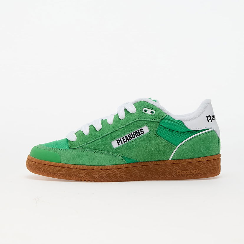 Tenisky a topánky Reebok Pleasures x Club C LTD Spring Green/ White/ Gum Zelené | RMIA054C99MAT0015055