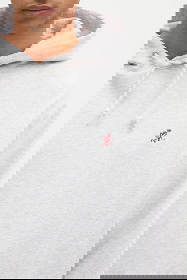 Mikina GRAMICCI One Point Hooded Sweatshirt Plain Šedá | G303.FT, 3