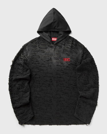Mikina Diesel Diesel T-CRANE-LS-HOOD Distressed Hoodie XL Čierna | A16173-0SLBS-9XX, 0