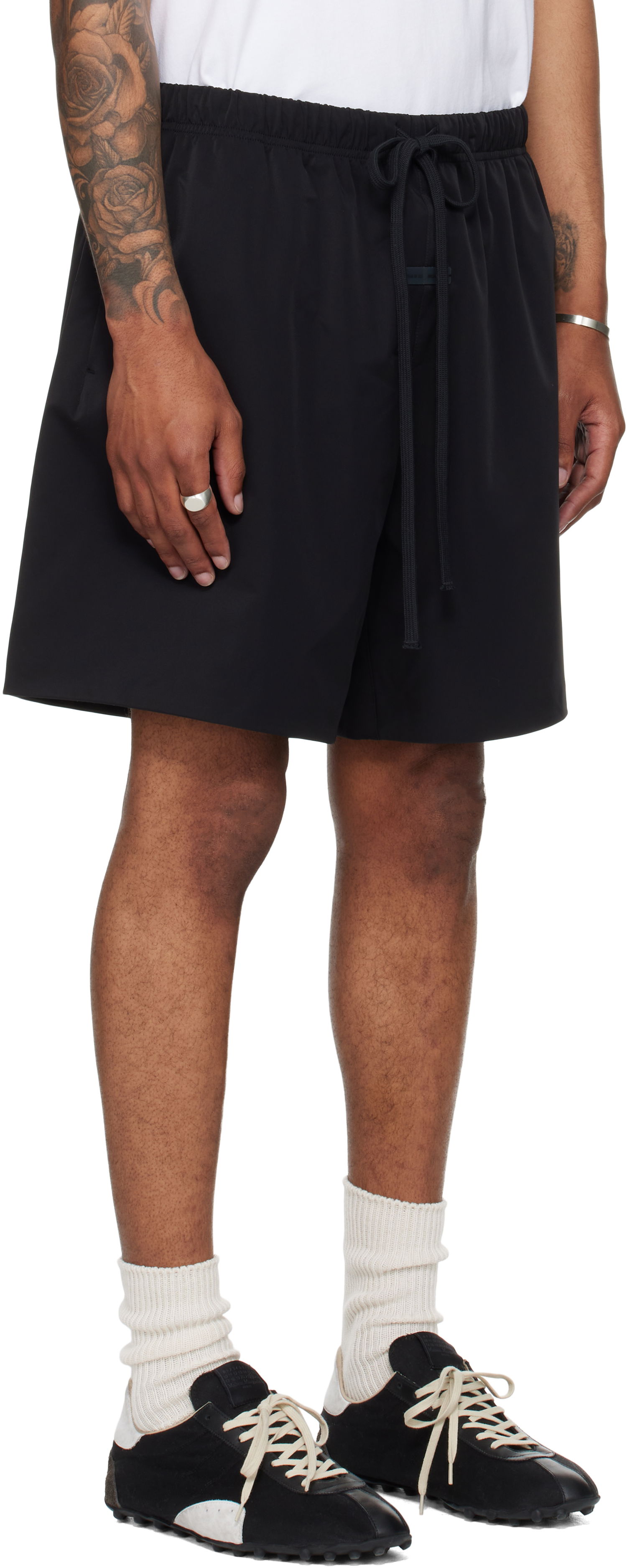 Šortky Fear of God ESSENTIALS Sporty Soccer Shorts Čierna | 160SP254510F, 1