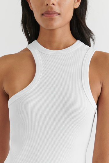 Šaty AXEL ARIGATO Scoop Asymmetric Dress Biela | A2087001, 4