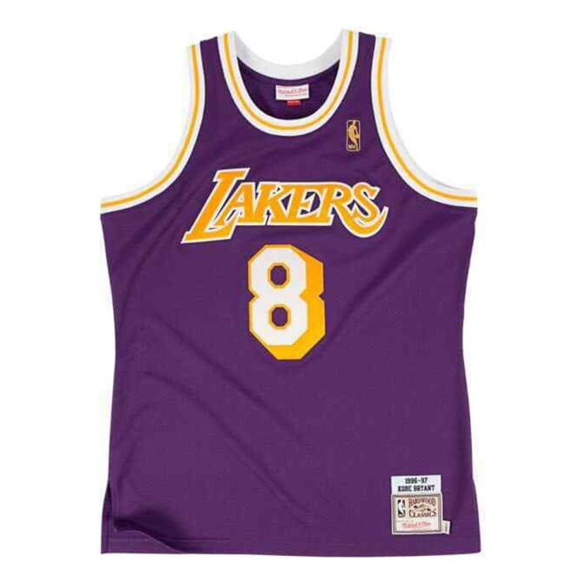 Dres Mitchell & Ness Mitchell & Ness Kobe Bryant Los Angeles Lakers Authentic Basketball Jersey Fialová | 7226A-329-K-96KBRYA