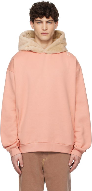 Mikina Marni Marni Brushed Organic Cotton Hoodie Ružová | FUMU0067SQ UTC269, 0