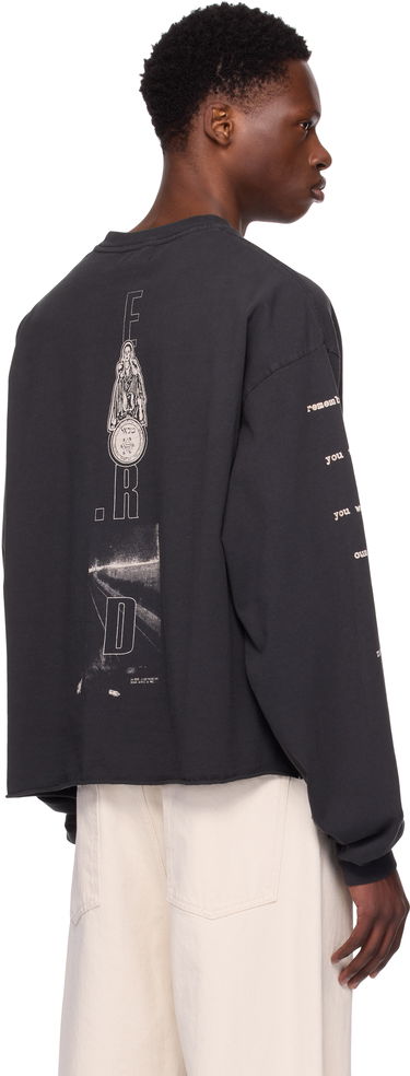 Tričko Enfants Riches Déprimés Enfants Riches Déprimés 'Remember When' Long Sleeve Graphic T-Shirt Čierna | 010-845, 2