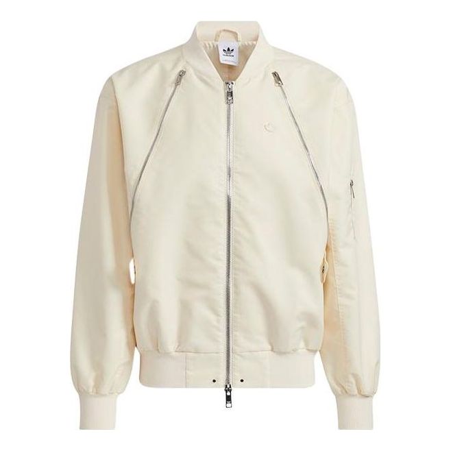 Bomber bunda adidas Originals adidas Originals Casual Bomber Jacket Béžová | HL6493