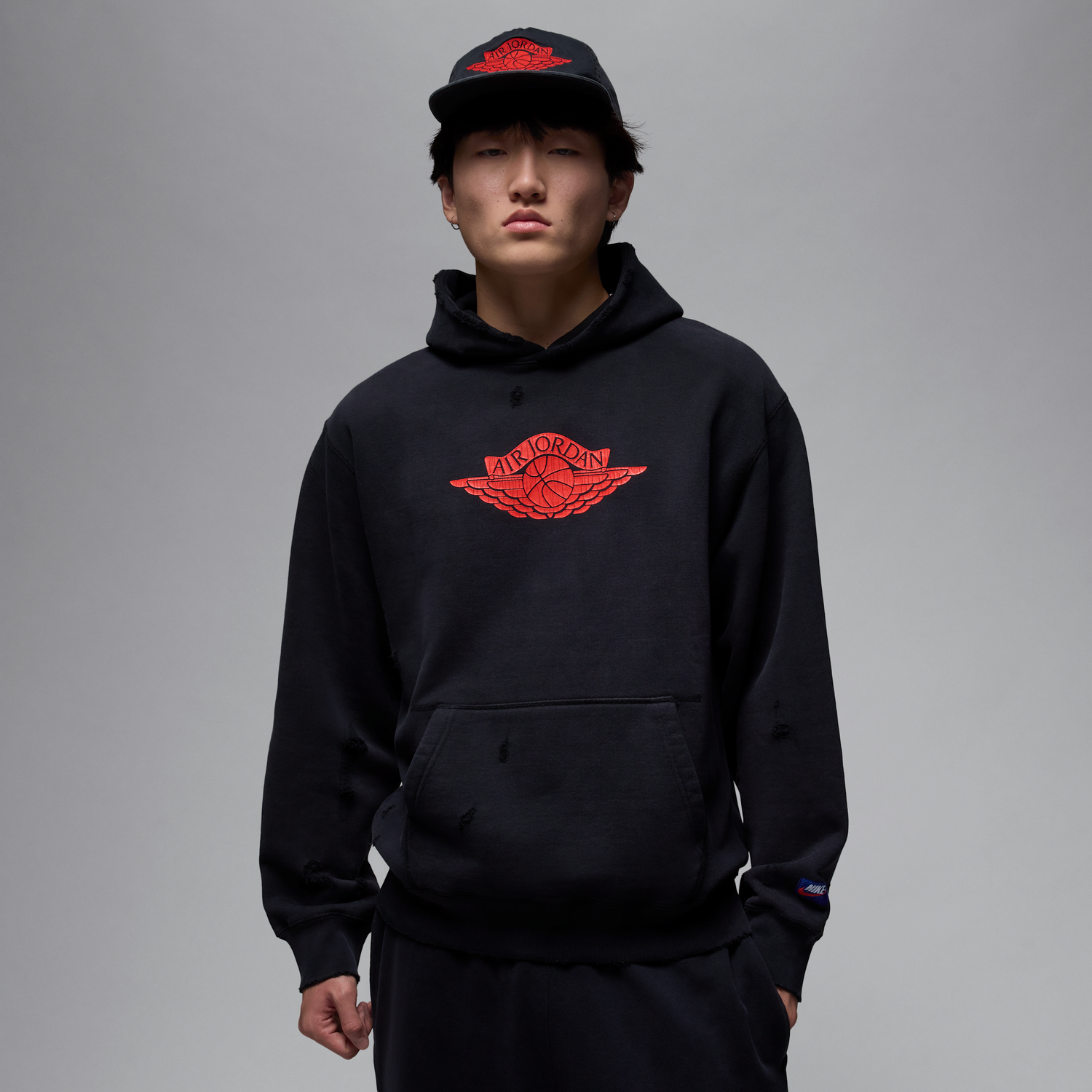 Mikina Jordan Jordan Rare Air Fleece Hoodie Čierna | IB3003-010, 0