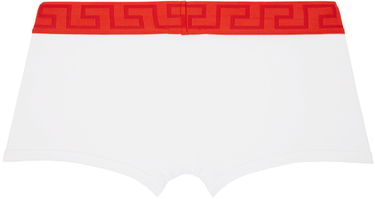 Boxerky Versace Greca Border Boxers Biela | AU10026_1A10011, 1