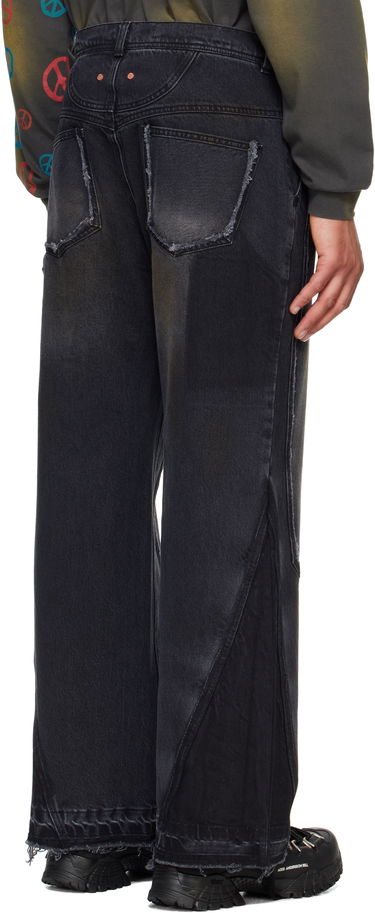 Džínsy Andersson Bell Andersson Bell Rodeo Carpenter Wide Jeans Čierna | apa792m, 2