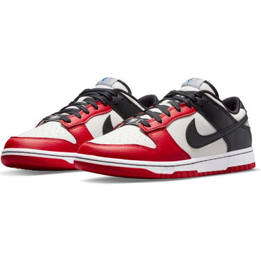 Tenisky a topánky Nike NBA x Dunk Low EMB "75th Anniversary - Chicago" Červená | DD3363-100, 1