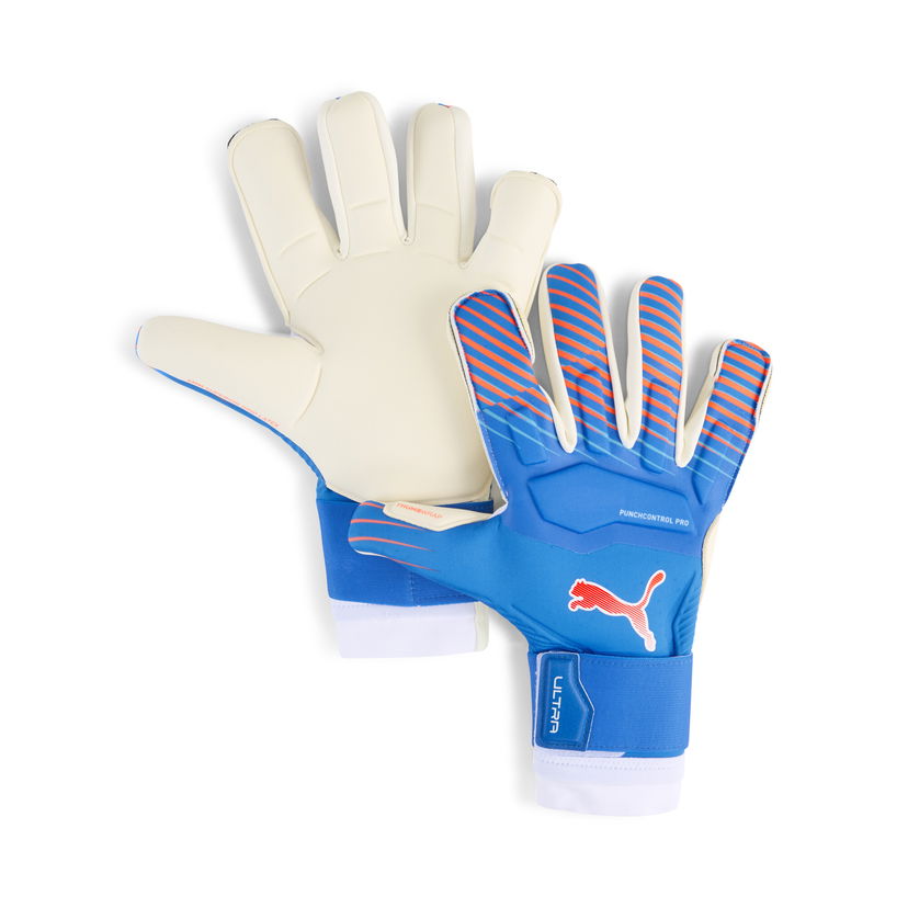 Rukavice Puma PUMA ULTRA Ultimate Hybrid Junior Goalkeeper Gloves Modrá | 042081_01
