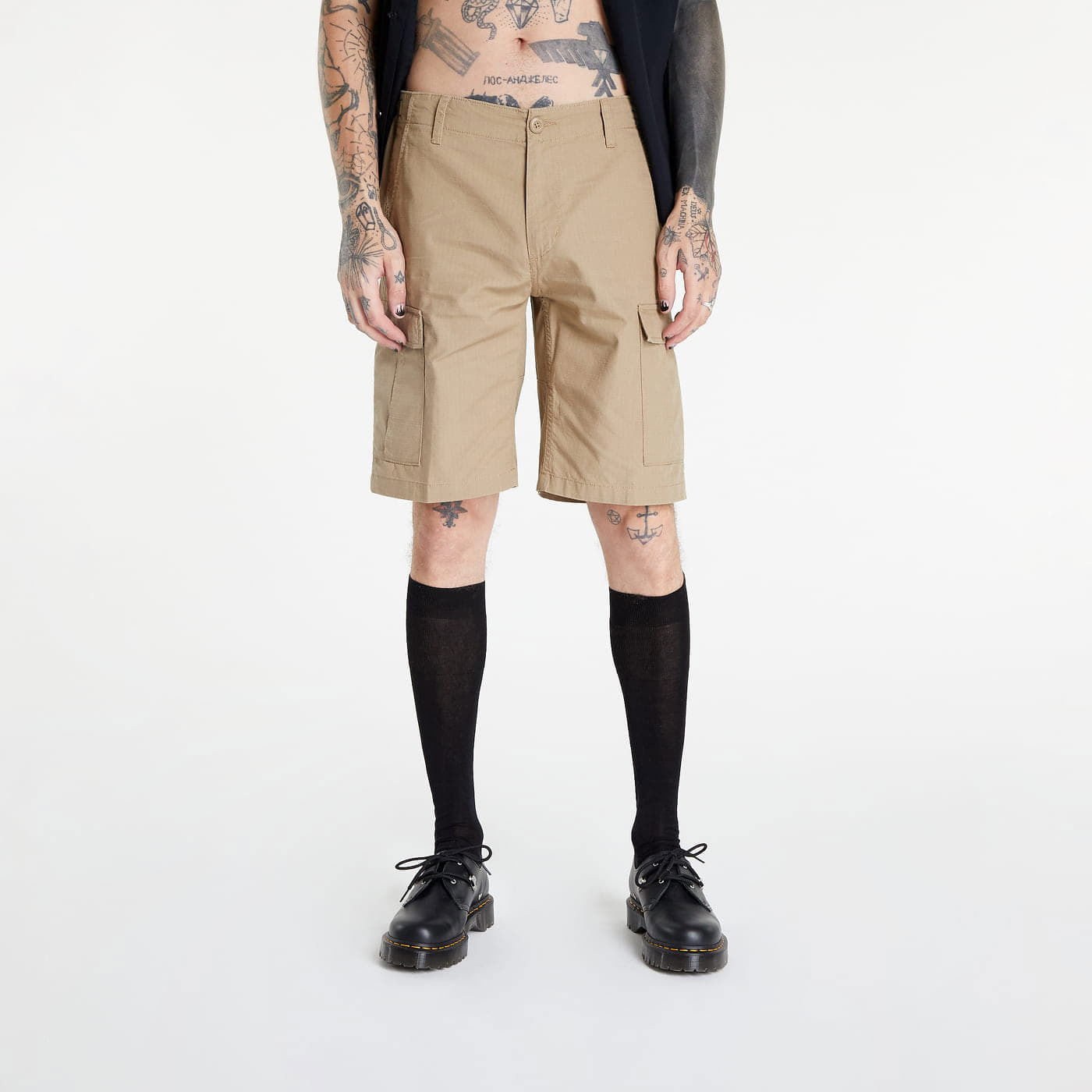 Šortky Carhartt WIP Aviation Short Beige Béžová | I028245.0200, 0