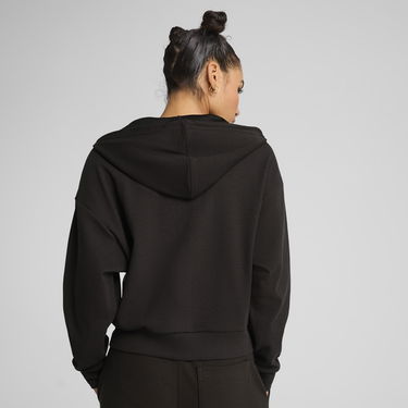 Mikina Puma HER Comfort Cropped Zip-Up Hoodie Čierna | 685056_01, 3