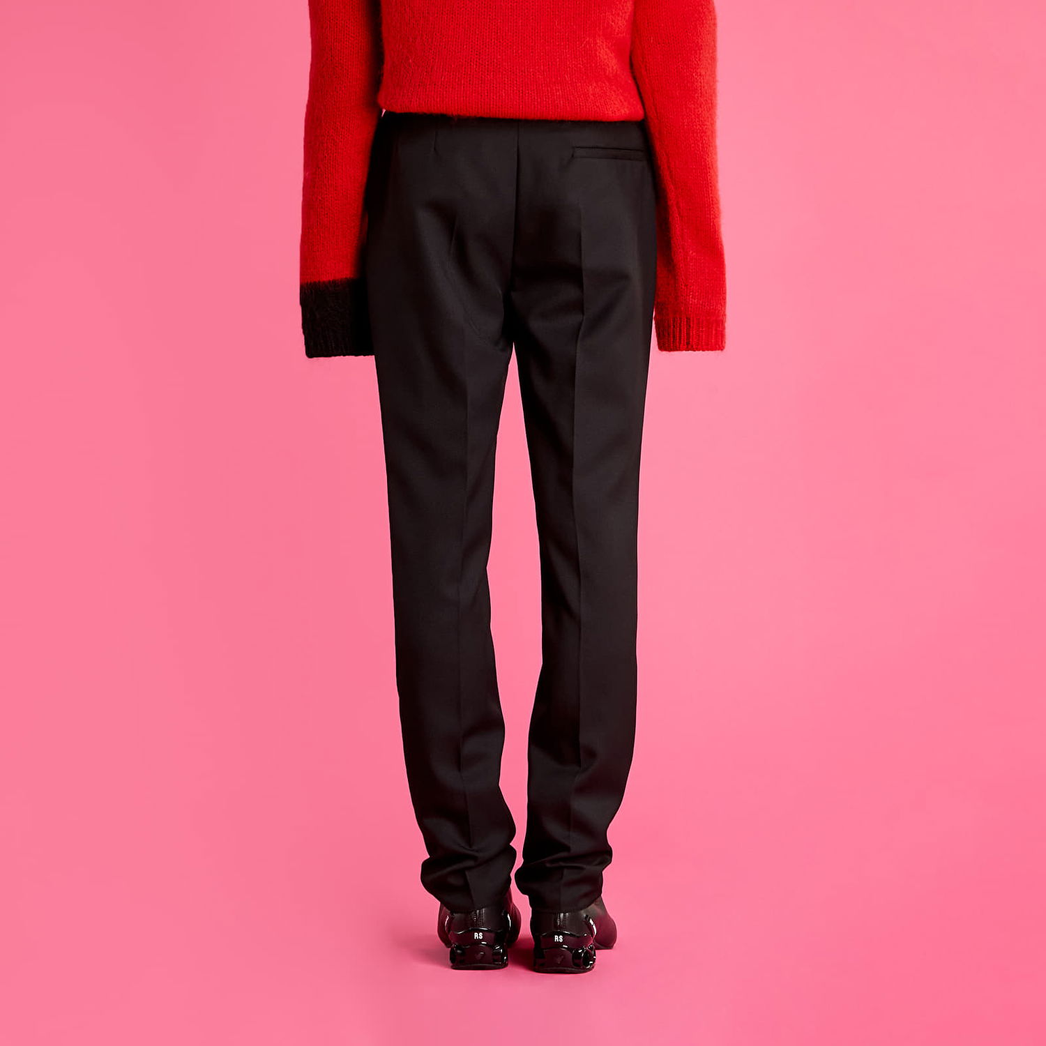 Nohavice RAF SIMONS Slim Fit Classic Pants Čierna | 212-M338-20005-0099, 1