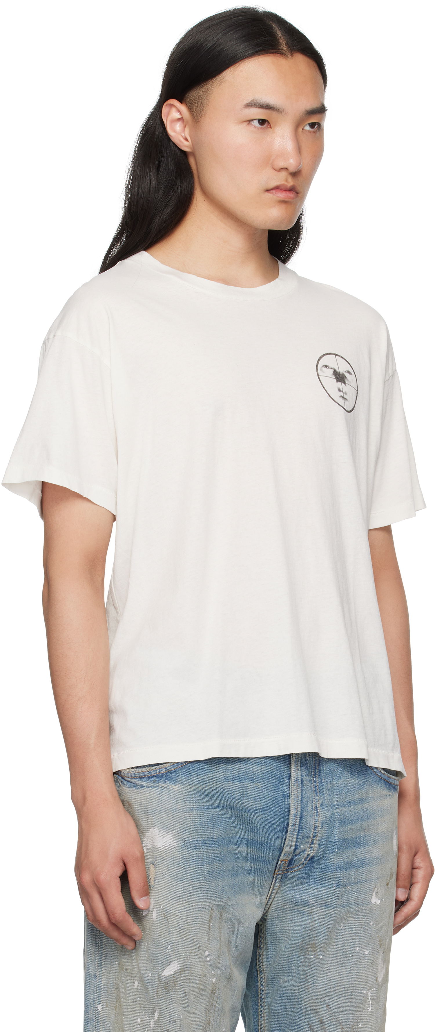 Tričko Enfants Riches Déprimés Enfants Riches Déprimés Ritual Prayer Graphic T-Shirt Biela | 010-822, 1