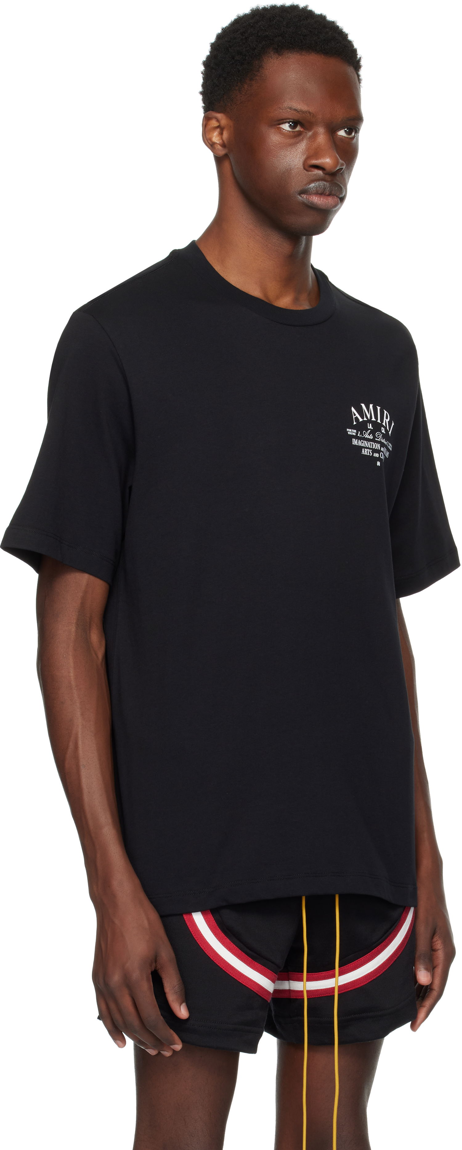 Tričko AMIRI Black 'Arts District' T-Shirt Čierna | AMJYTE1071, 1