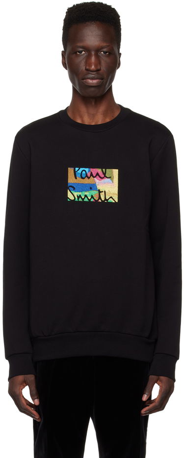 Mikina Paul Smith Paul Smith Embroidered Sweatshirt Čierna | M1R-302SE-KP3668-79, 0