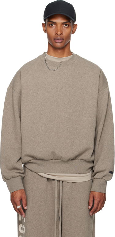 Mikina Fear of God Fear of God ESSENTIALS Classic Fit Fleece Crewneck Sweatshirt Šedá | 192SP252043F, 0