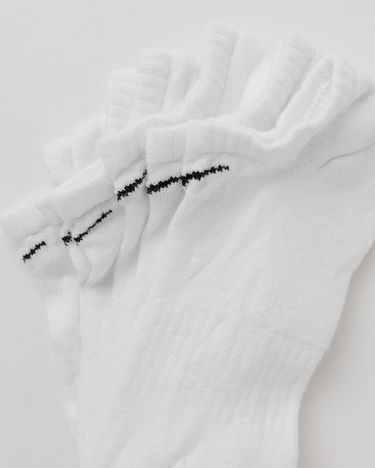 Spodná bielizeň a ponožky Nike Socks 3-Pack Biela | SX7673-100, 4