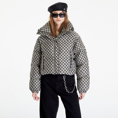 Prešívaná bunda MISBHV Monogram Jacquard Canvas Puffer Šedá | 3121W415, 0