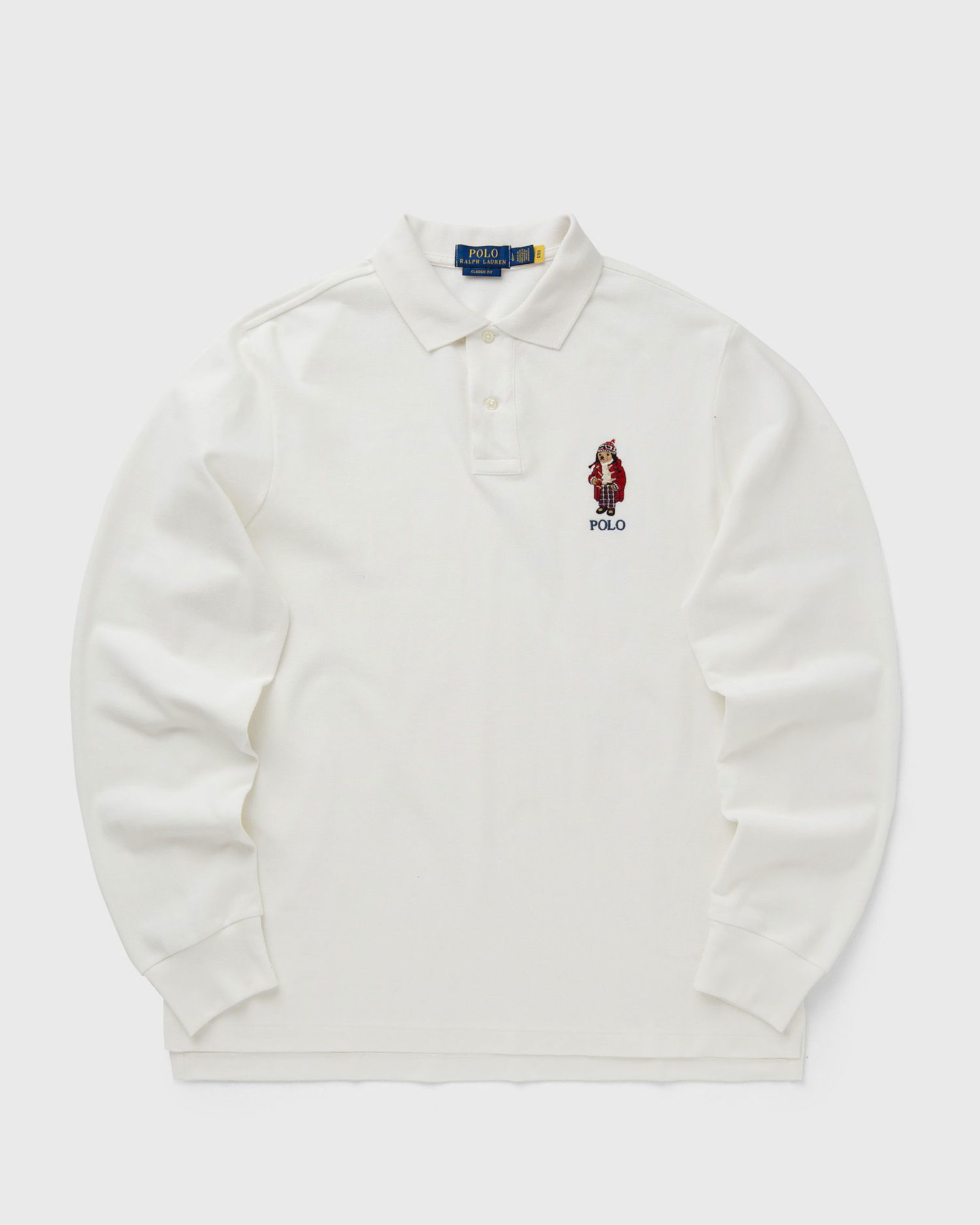 Polo tričko Polo by Ralph Lauren Long Sleeve Polo Shirt Biela | 710951641001, 0