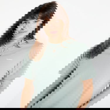 Tričko Queens Essential T-Shirt With Contrast Print Zelené | QNS_083, 1