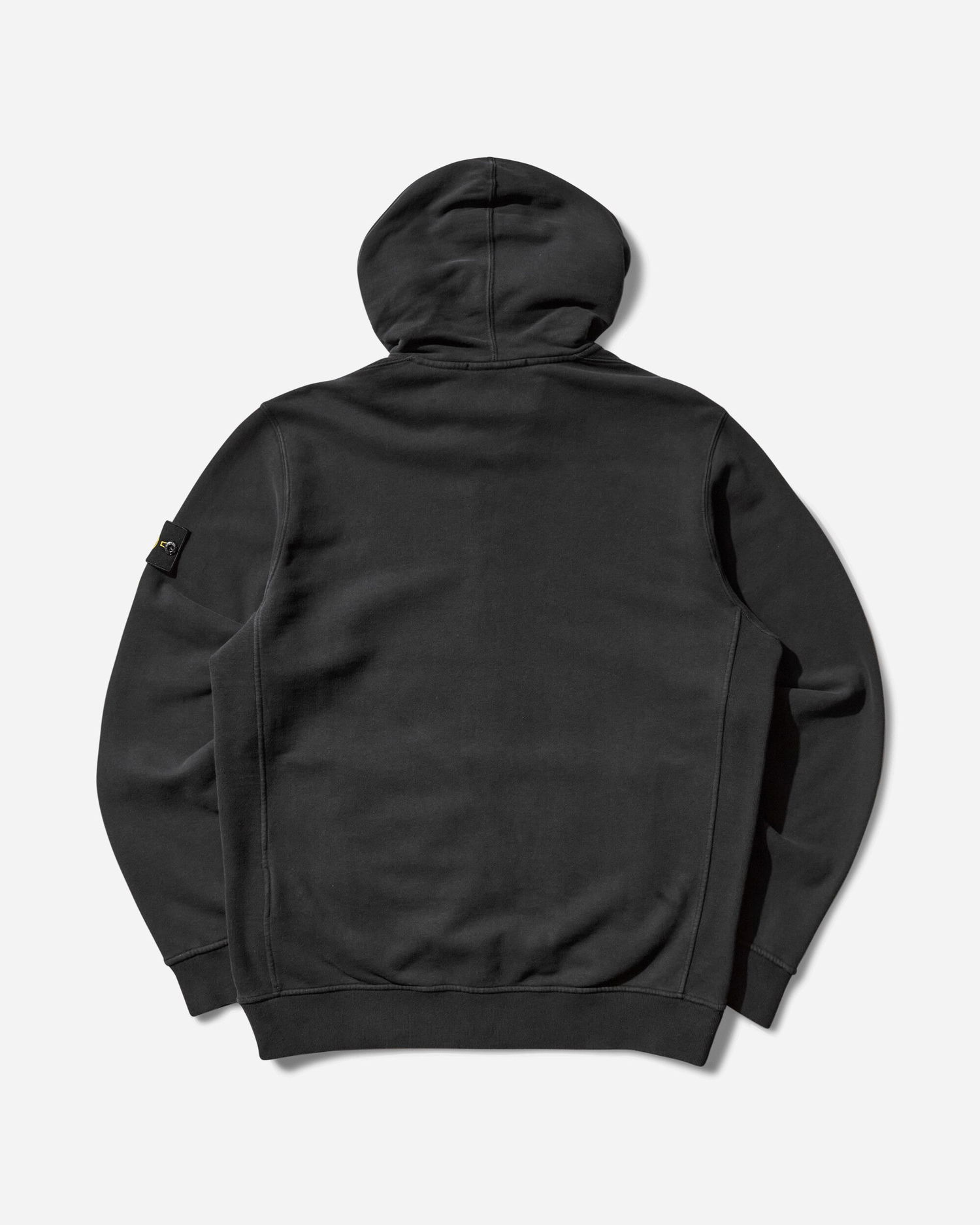 Mikina Stone Island Garment Dyed Zip Hoodie Čierna | K2S15-6100067-S0A20 V0029, 0