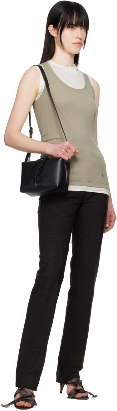 Taška cez rameno Jil Sander Jil Sander Pillow Camera Small Bag Čierna | J07WG0093_P7326, 3