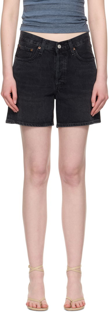Šortky AGOLDE AGOLDE V-Waist Denim Shorts Čierna | A225-1157, 0