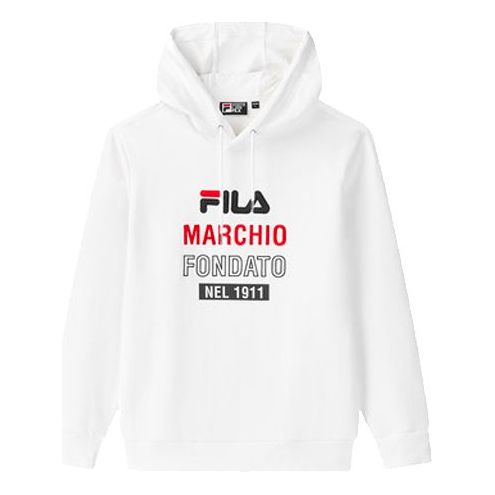 Mikina FILA Hoodie Casual Biela | F51M048206F-WT, 0