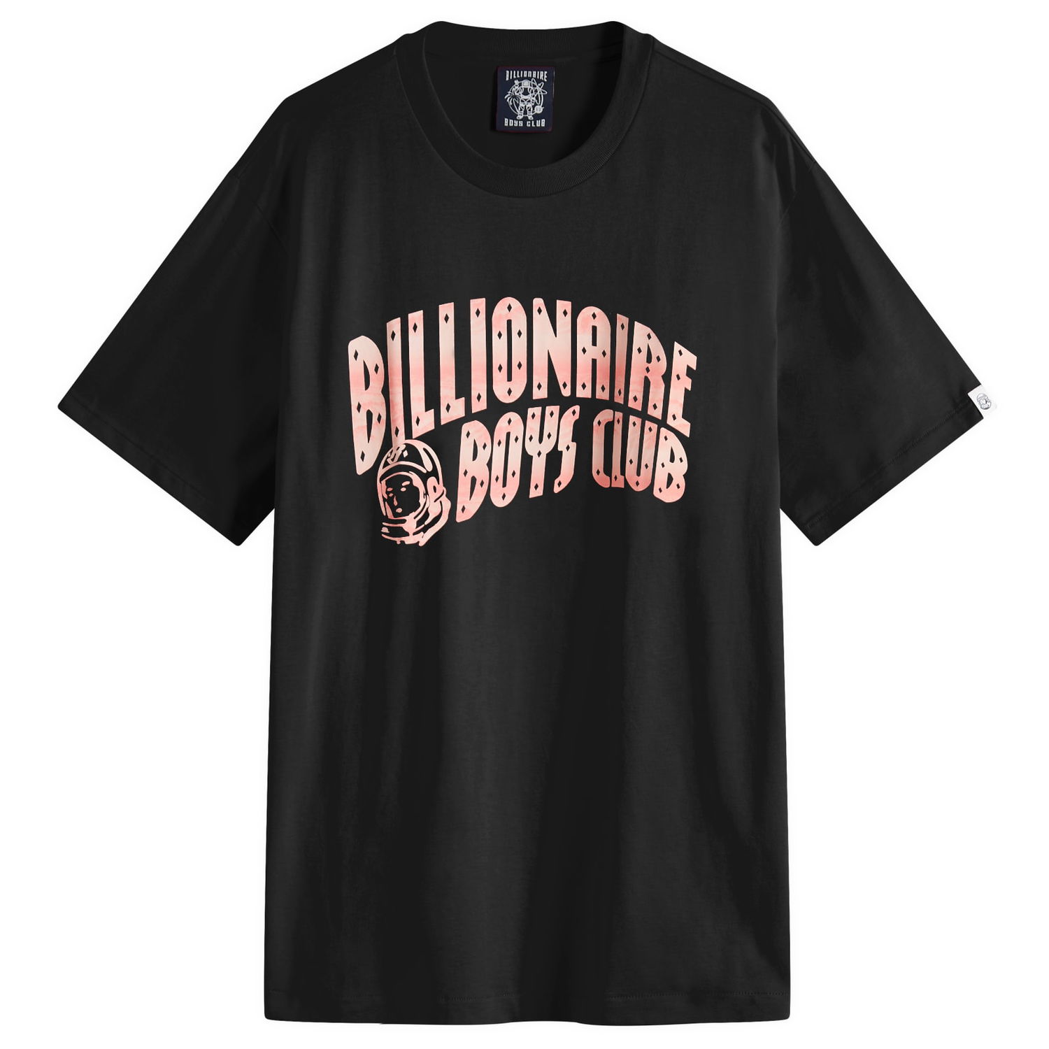 Tričko BILLIONAIRE BOYS CLUB Mountain Fill Arch Logo T-Shirt, Size Large Čierna | B25154-BLK, 0